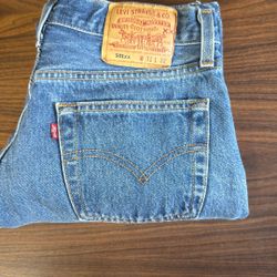 Levi 501XX Button Fly Jeans