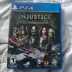 Injustice Gods Among Us Ultimate Editon Game PS4