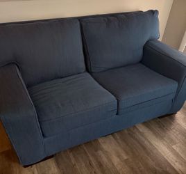 Blue sofa