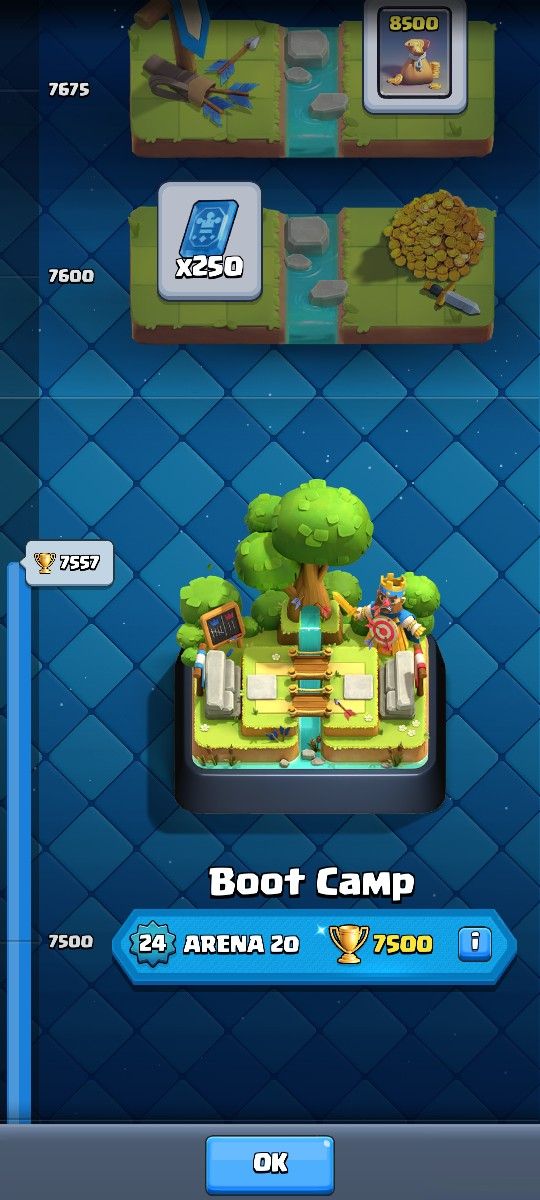 Clash Royal Level 50 7500 Trophies