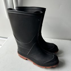 Rain Plastic Boots Size 13Y