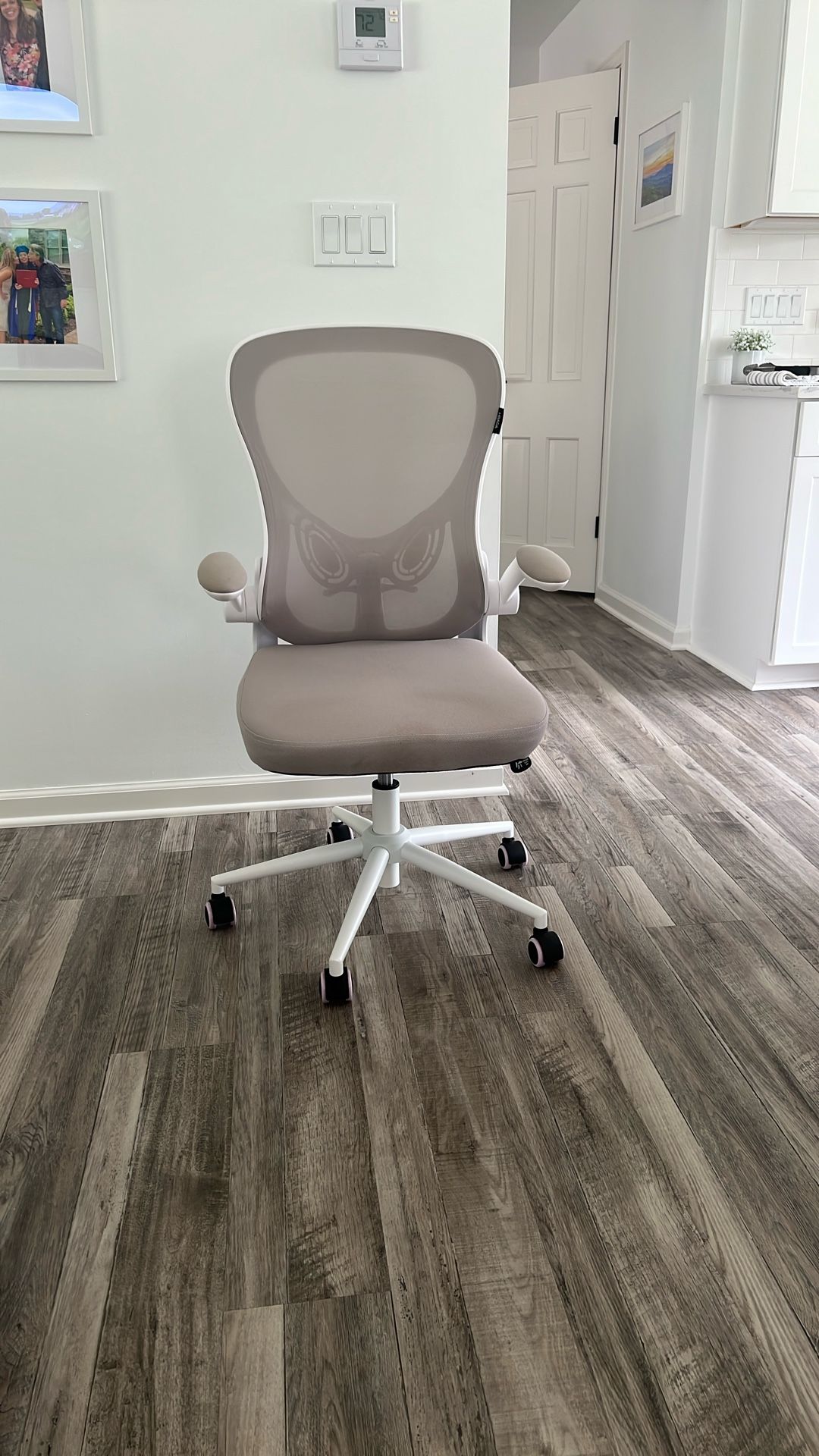 Office Chair - White And Grey