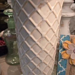 Large Heavy Pottery Vase