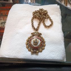 Spanish Crown Necklace