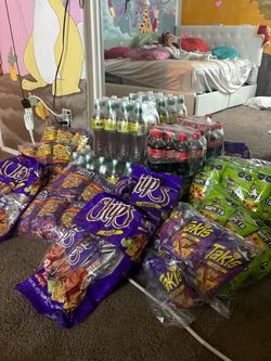 Jaz tea and chips