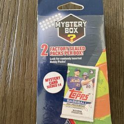 Mystery Box Packaged Cards Topps