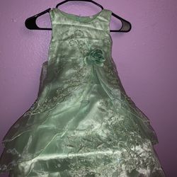 Princess Green Dress