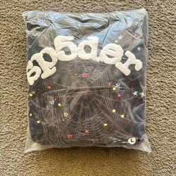 Spider hoodie black