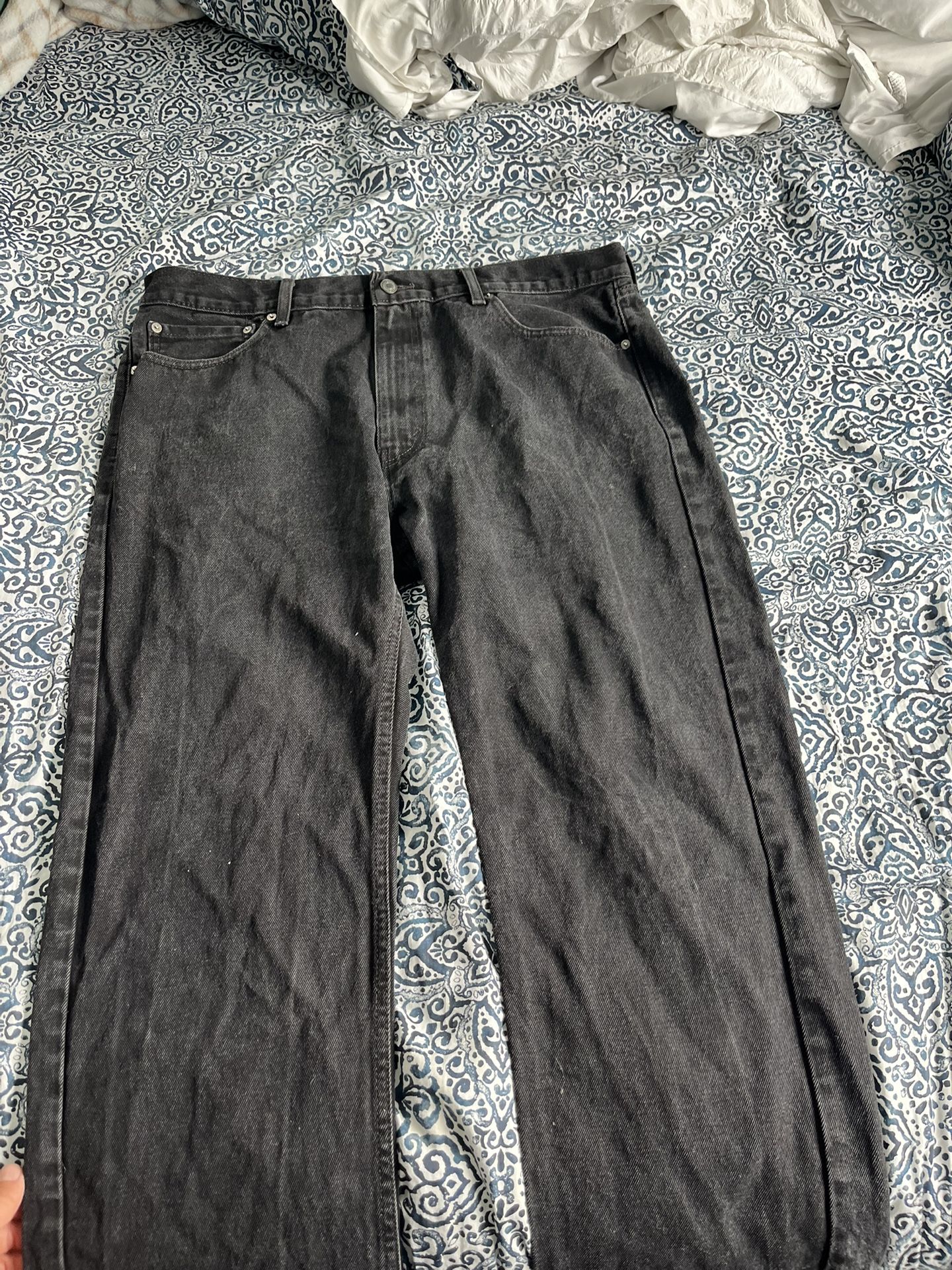 levies 505 black jeans