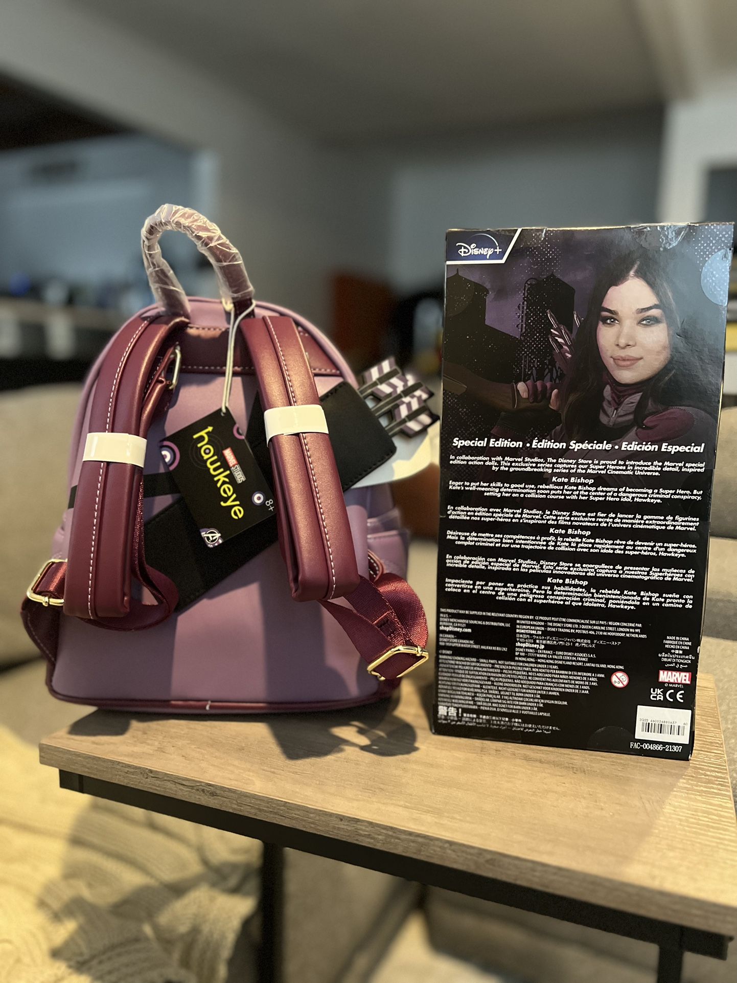 Buy Exclusive - Hawkeye Kate Bishop Cosplay Mini Backpack at