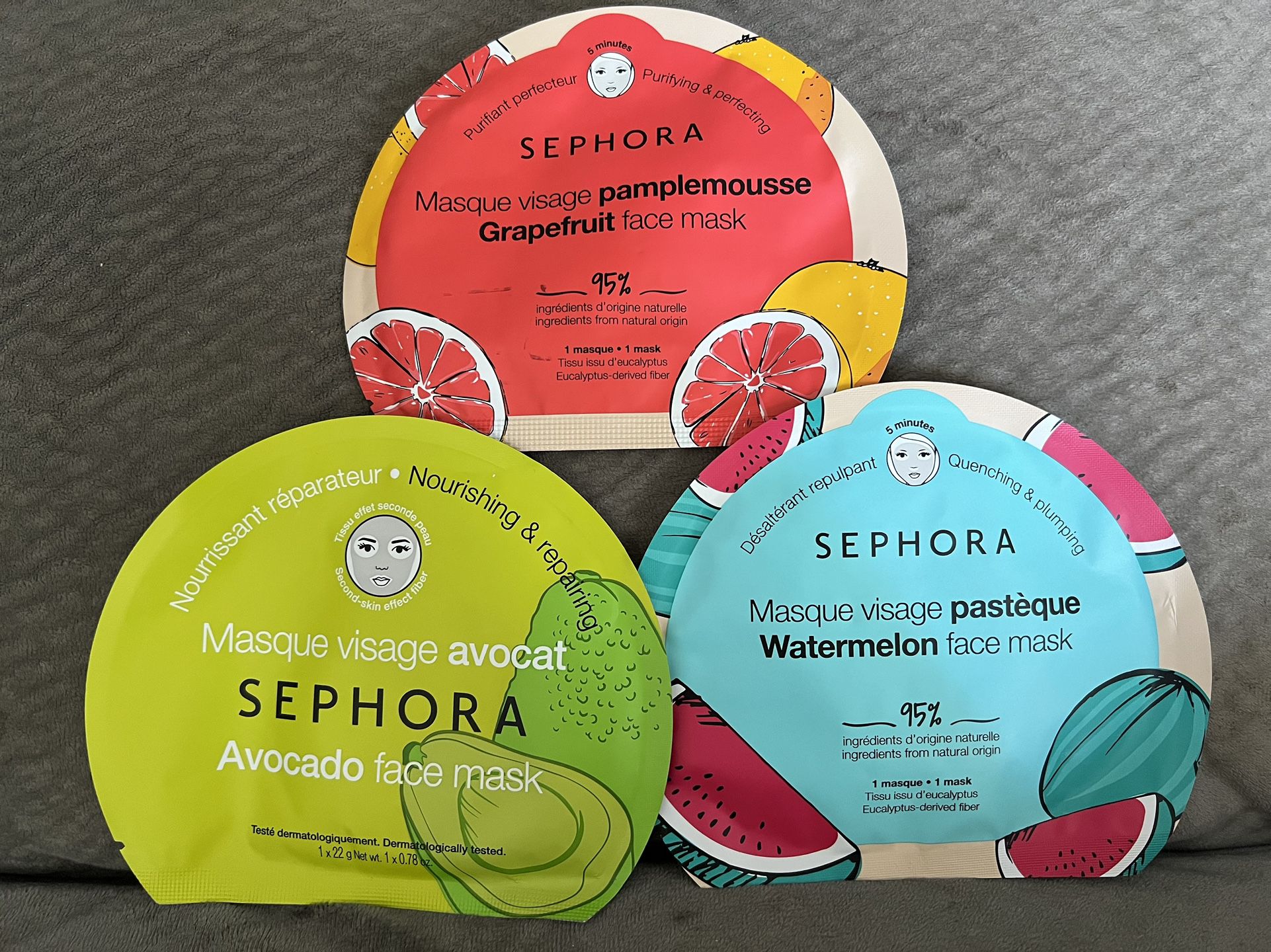 (3) Brand New Sephora Face Masks for $4 - PICKUP IN AIEA - I DON’T DELIVER 