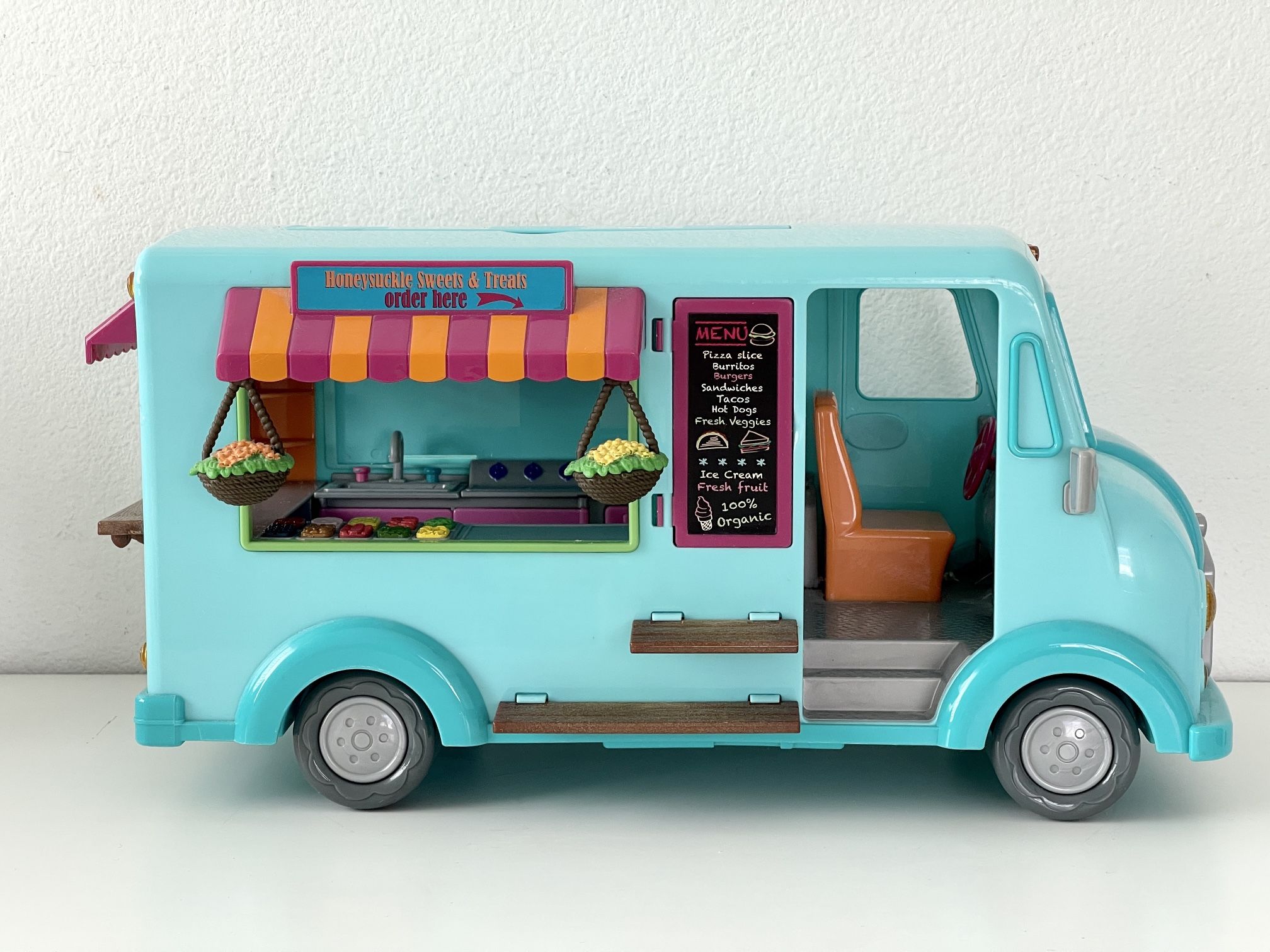 Li’l Woodzeez Food Truck Toy For Kids