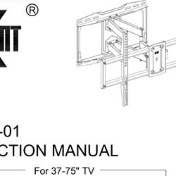 Tv Wall Mount For 37/75 Inch TVs