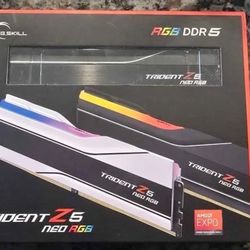 G.Skill Trident Z5 Neo RGB Series 32GB (2 x 16GB) DDR5-6000 PC5-48000 CL30 Desktop Memory Kit