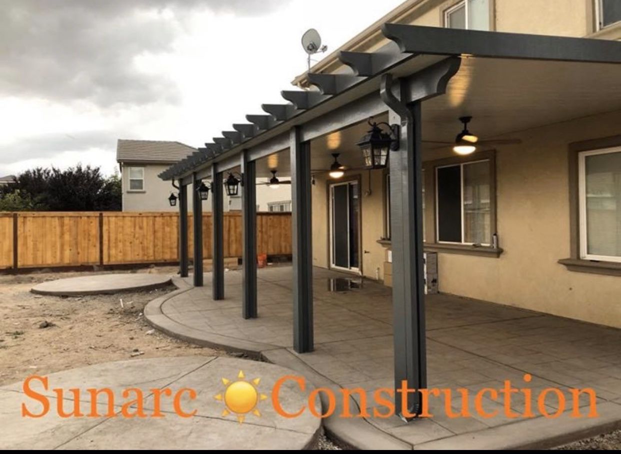 🌧BEAT THE RAIN🌧GET YOUR 12x20 Solid Patio Cover FOR Only 💲3000❗️FREE ELECTRICAL ❗️