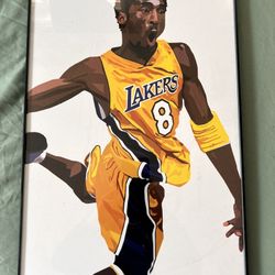 Kobe Framed Photo
