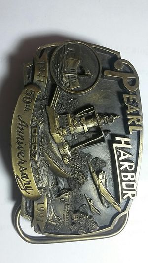 Pearl Harbor Belt Buckle
