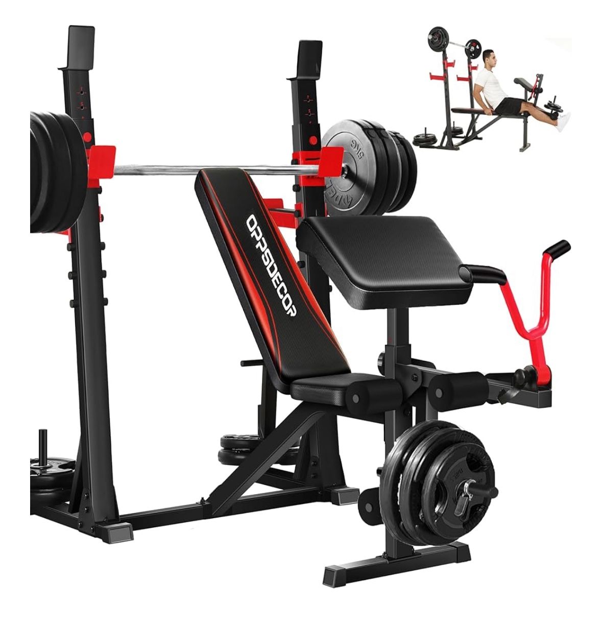 9 in 1 Adjustable Weight Bench