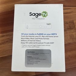 Sage TV HD Theater HD200 Brand New In Box