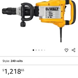 demolition hammer dewalt