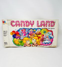 Vintage 1984 Candy Land Board Game Milton Bradley 100% Complete