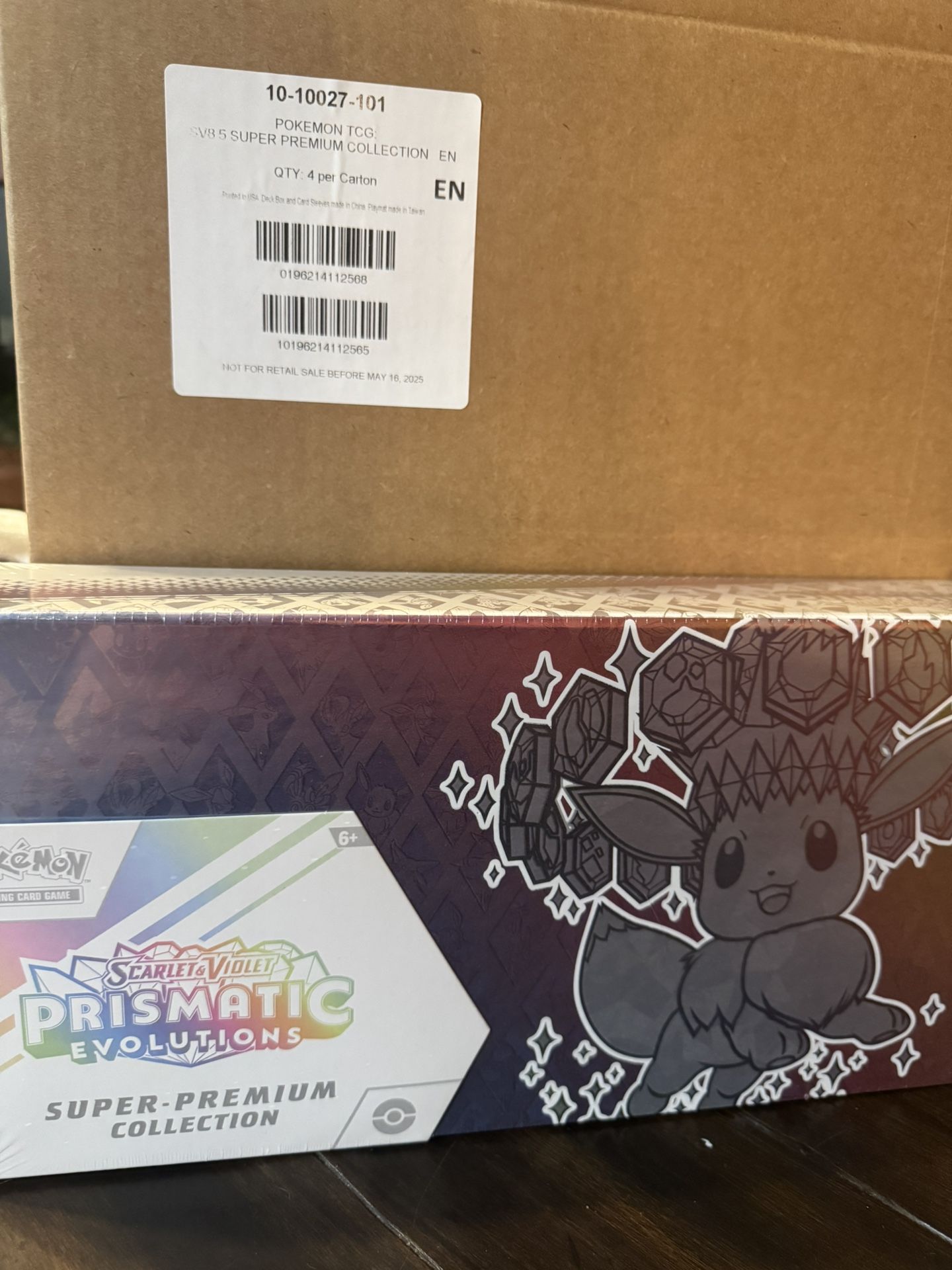 Pokemon TCG Prismatic Evolutions Super Premium Collection