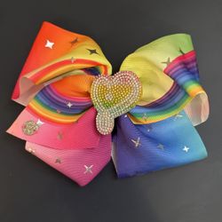 Jojo Siwa Signature Rainbow Bow New 