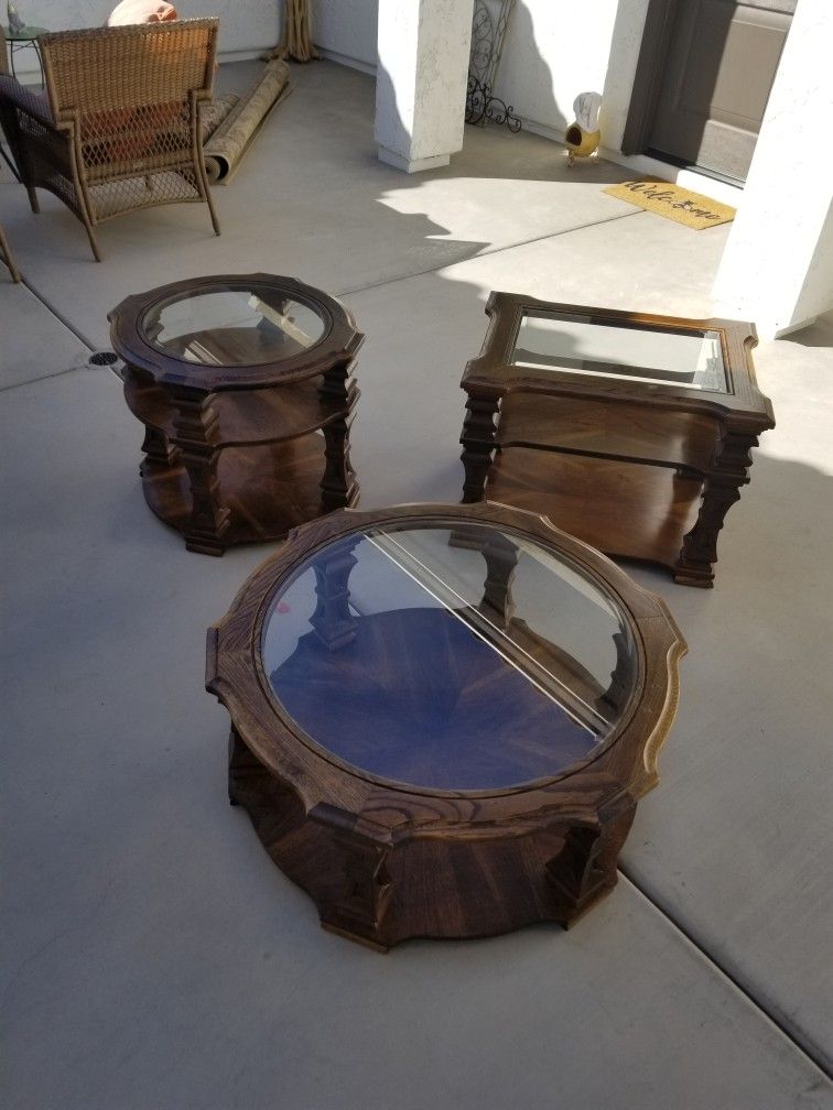 Unique 3 Piece LivingRoom Table Set