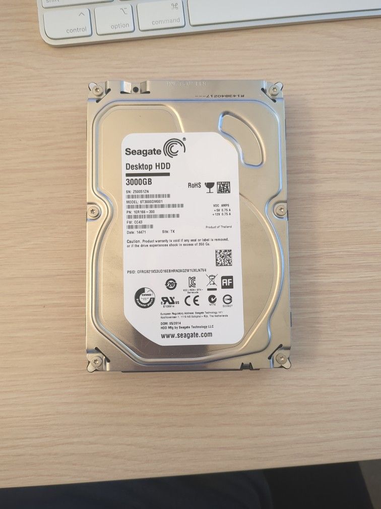3TB Hard Drive