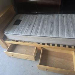 Twin With Bed Frame $25 