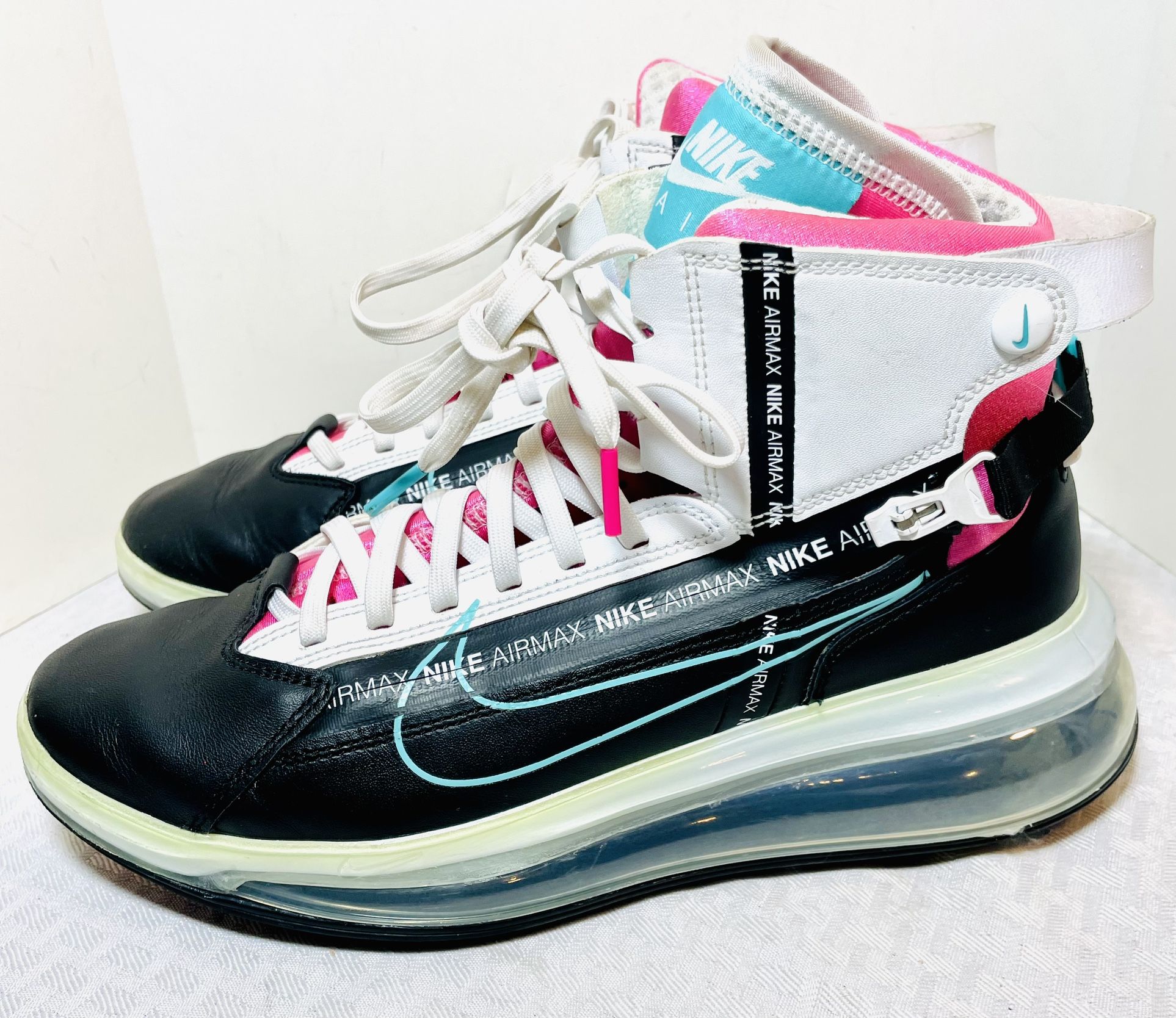 Nike Air Max 720 Saturn Miami Vice Shoes Hyper Jade Heat AO2110 002