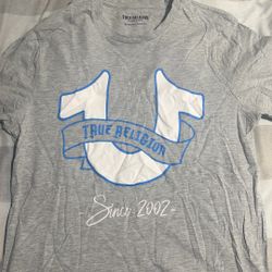 True Religion Gray T-shirt 