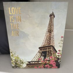 Eiffel Tower Canvas Painting 