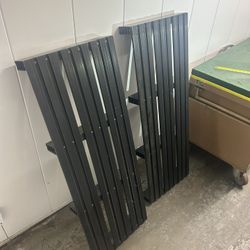2 --- Off The Ground Storage Racks - 49" x 18" - Plastic - Never Been Used