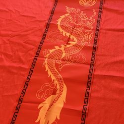 Chinese Red Table Runner 