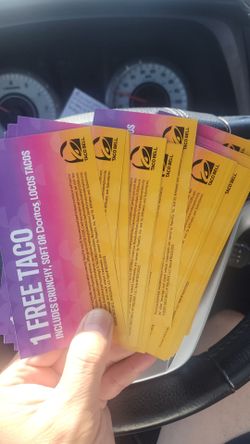 Taco Bell Free Taco Coupons!