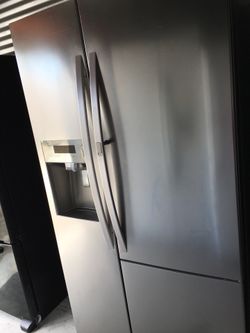 Kenmore stainless steel grab and go refrigerator