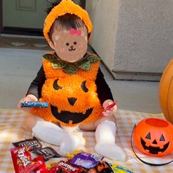 Jack O Lantern Baby Halloween Costume Pumpkin 🎃 