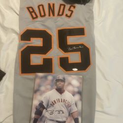 Autograph Barry Bonds Bundle Very Rare!!