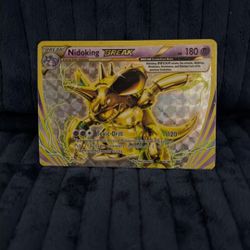 Nidoking BREAK Pokemon Card