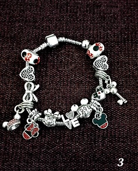 Mickey Mouse Hot Charms Bracelet On Sale Now 