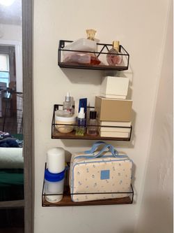 3 Wall Mounted Floating Shelves