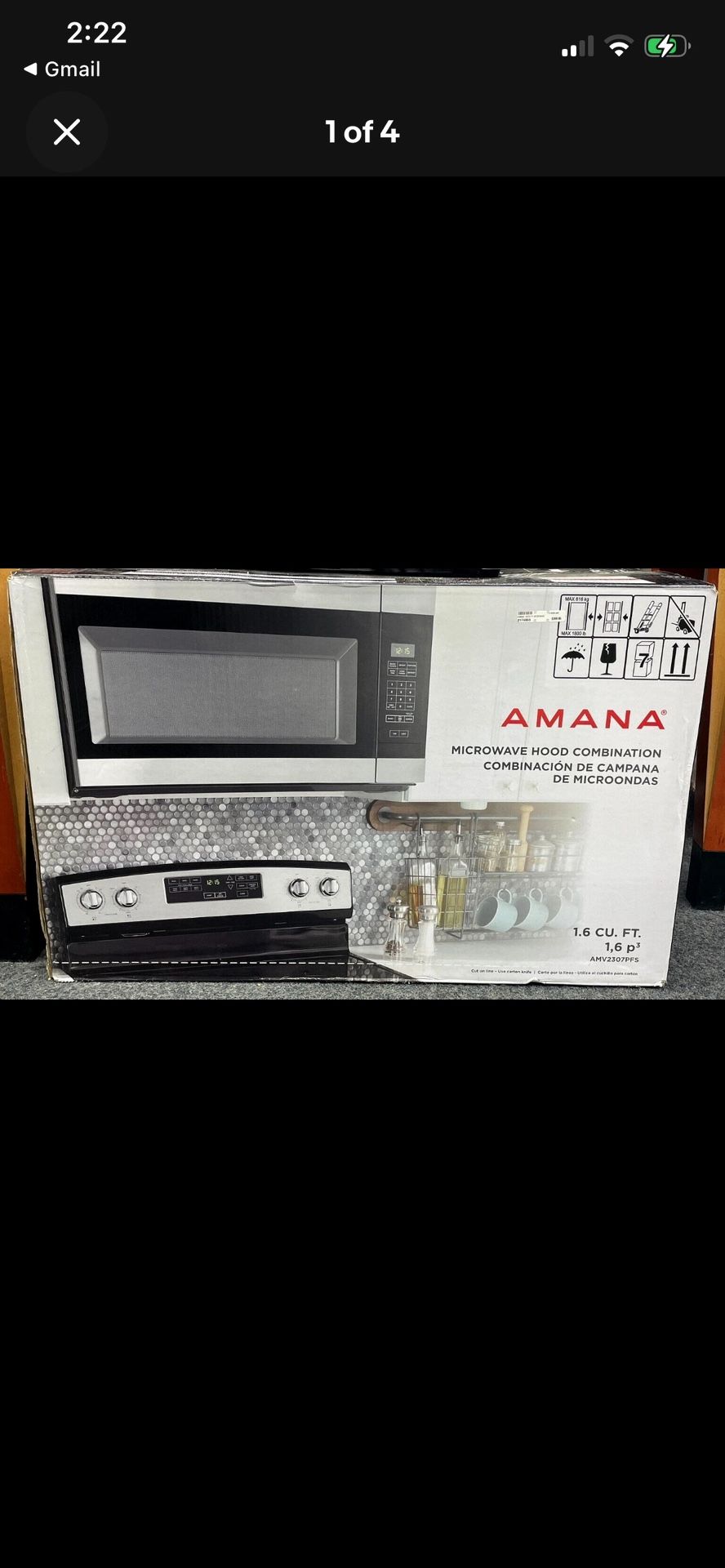 Microwave Amana Nuevo En Caja