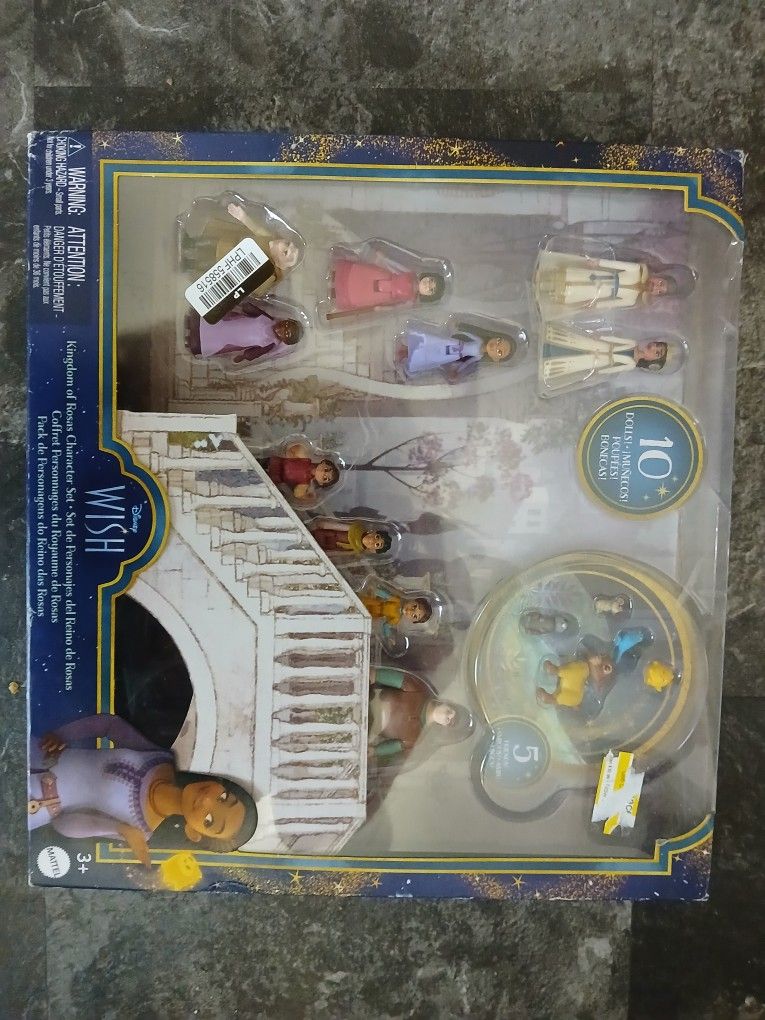 Wish Dolls Set, Kingdom Set And Singing Asha