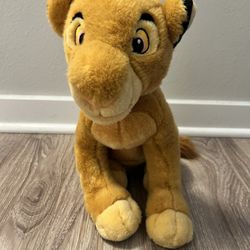Simba Lion King Disney Store Plush 