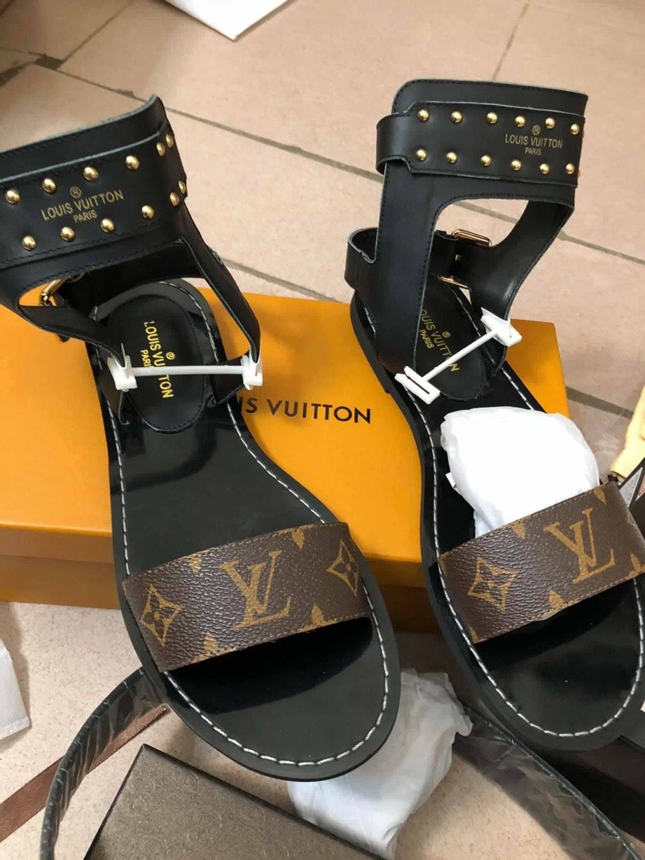 gladiator louis vuitton sandals