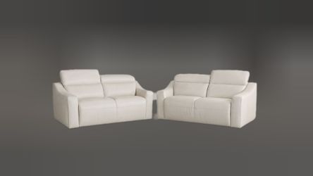 Abbyson Quinton Top Grain Leather with Adjustable Headrests only total of 2 iteams .
