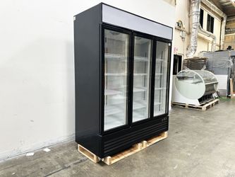 NSF 64 inches Commercial 3 Glass Door Refrigerator GDC-42