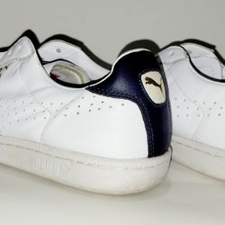 PUMA MATCH SPORTS LEATHER NAVY BLUE  LOW   
"THE ORIGINAL COLLECTION" MENS SIZE 11