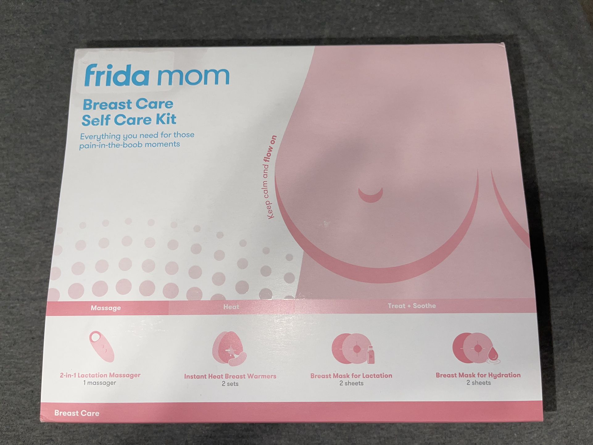  Frida Mom Breast Care Self Kit - 2-in-1 Lactation